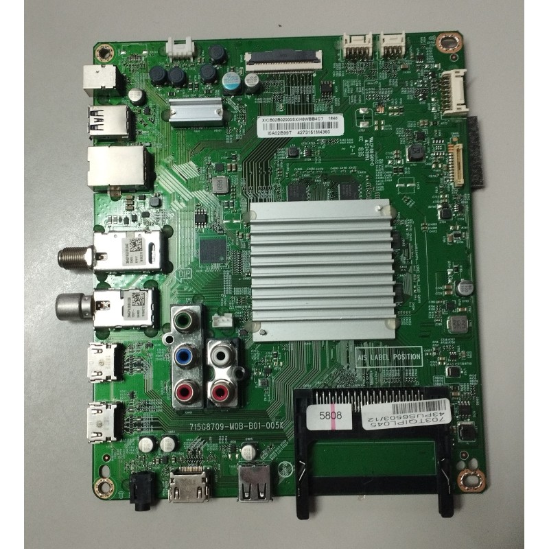 MAIN BOARD 715G8709-M0B-B01-005K PARA PHILIPS MAIN BOARD 715G8709-M0B-B01-005K PARA PHILIPS